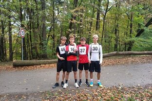 Zväčšiť fotografiu - Okresné kolo v cezpoľnom behu žiakov stredných škôl