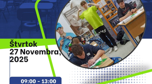 Deň otvorených dverí SOŠ 9:00-13:00 hod.