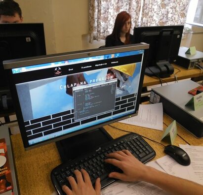 Krajské kolo ZENIT - kategória WEB dizajnér