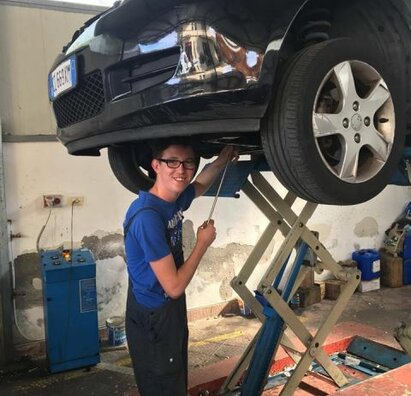 Odborná prax v talianskych autoservisoch 