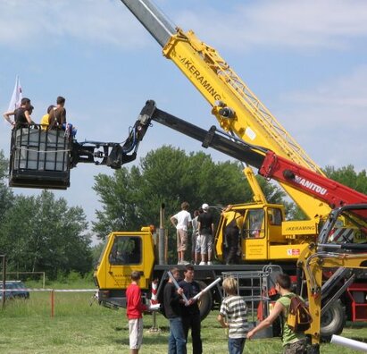 Stavebná technika na Ostrove