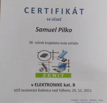 ZENIT - úspešní študenti