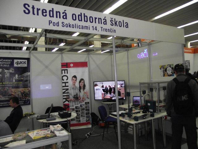 SOŠ vystavovala na ELO SYS 2014